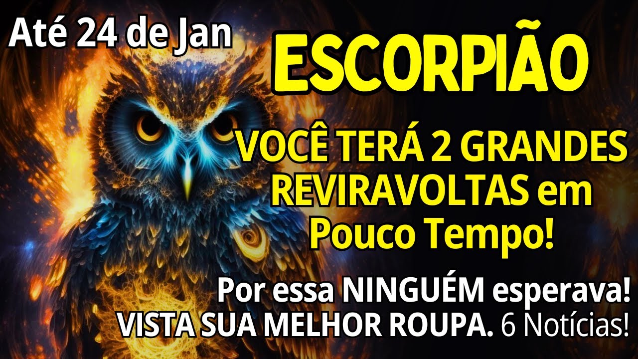 ESCORPIÃO ♏ É DESTINO!!! VOCÊ TERÁ 2 GRANDES REVIRAVOLTAS😱1 FINANCEIRA E 1 ENVOLVE O PASSADO🌎🚀