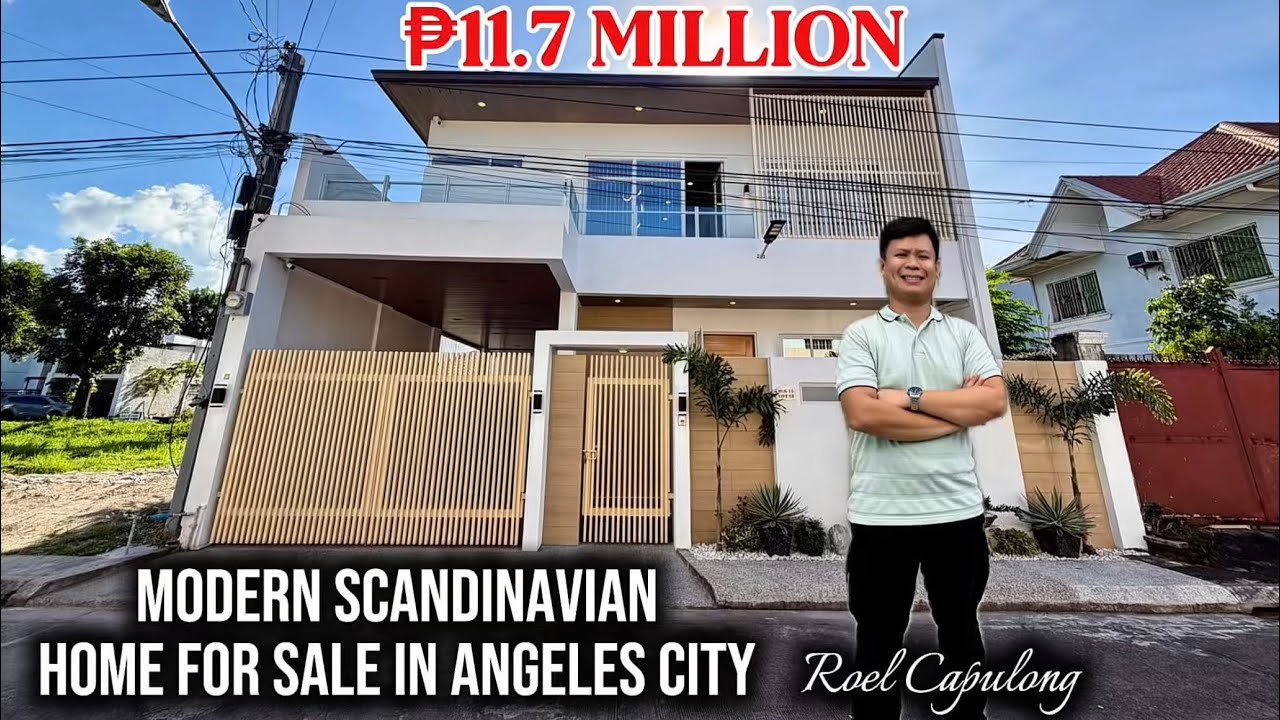 MODERN SCANDINAVIAN HOME FOR SALE IN ANGELES CITY 