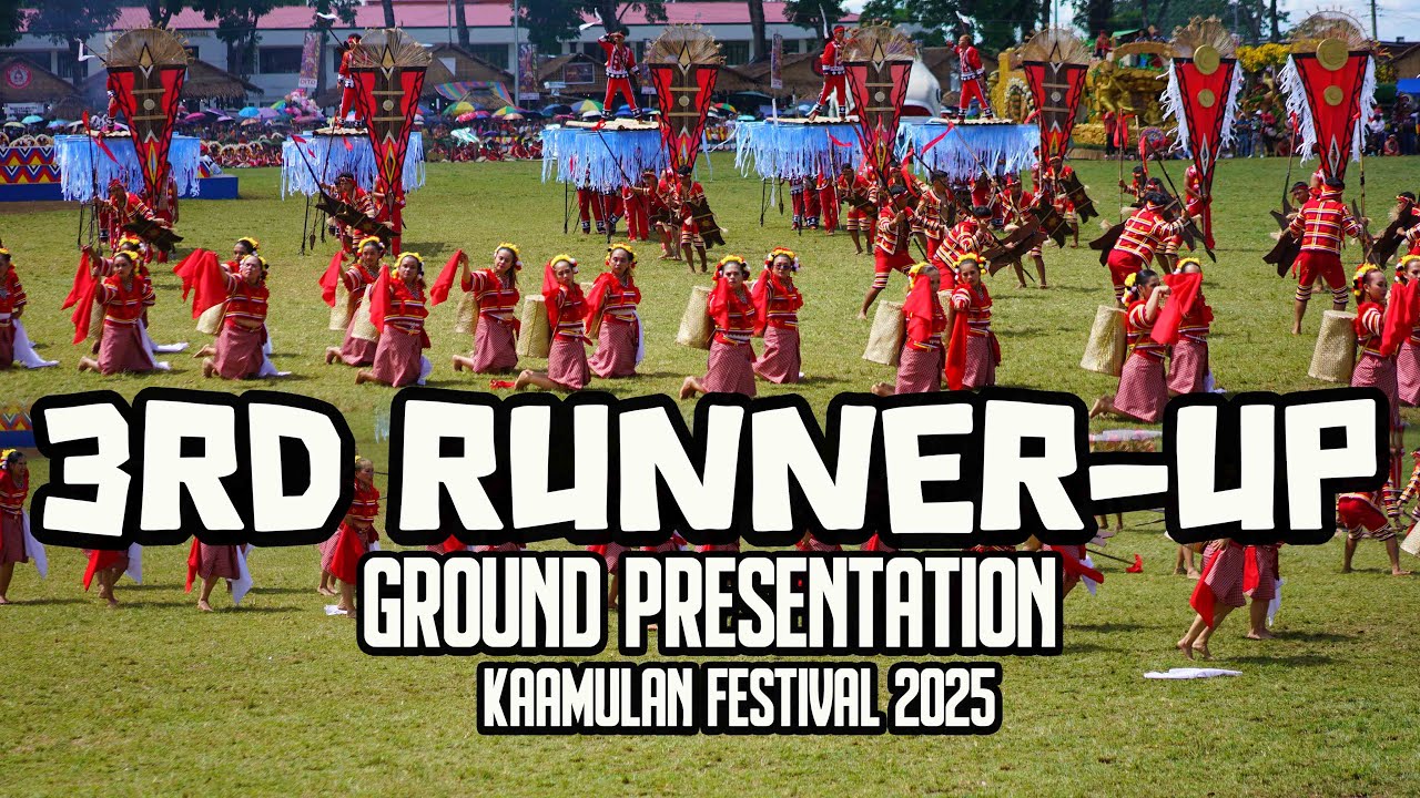 3rd Runner-up: Valencia City Kaamulan Festival 2025 Ground Presentation