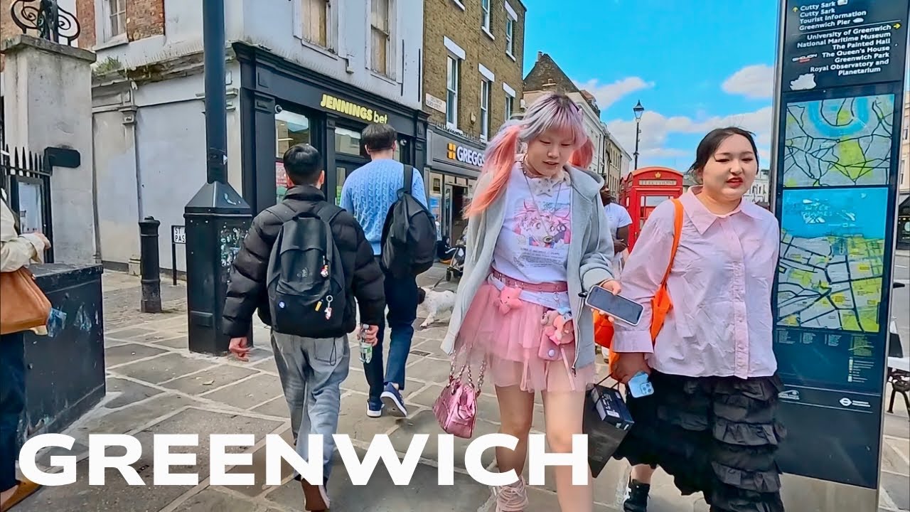Greenwich in Stunning 4K HDR: A Scenic Walking Tour in London