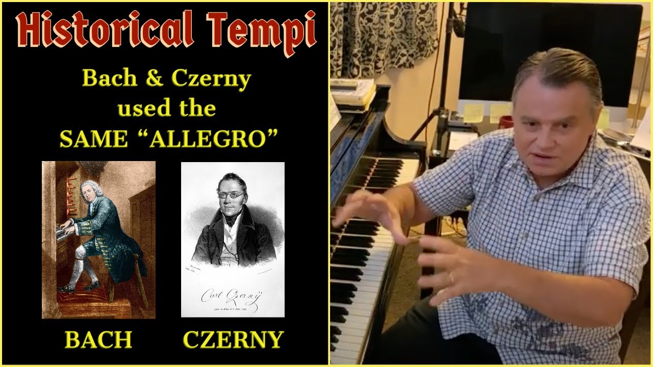 (WBMP) BREAKING NEWS: Bach's and Czerny's standard 