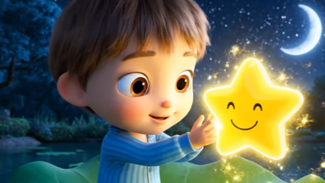 🎶 Twinkle Twinkle Little Star Lullaby | Sleep Song That Works Every Night