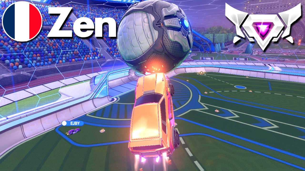 ZEN ASTOUNDING Rocket League Gameplay (SSL 2v2)