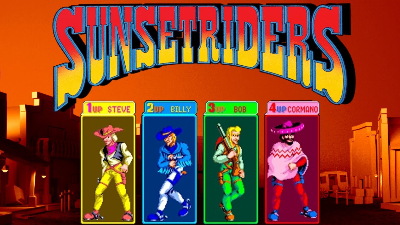 Sunset Riders (4 Player): The 4 Amigos
