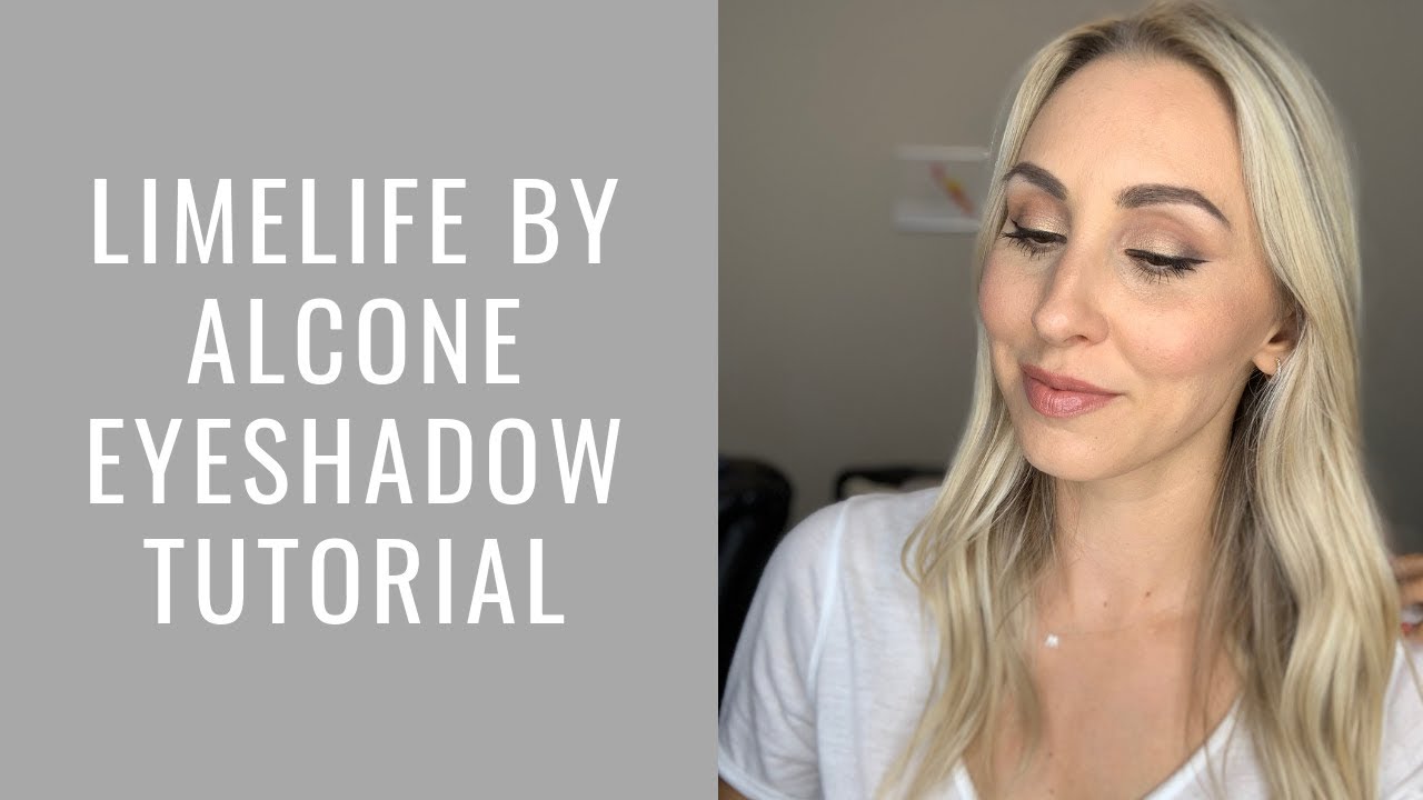 Easy Eyeshadow Tutorial Using LimeLife By Alcone