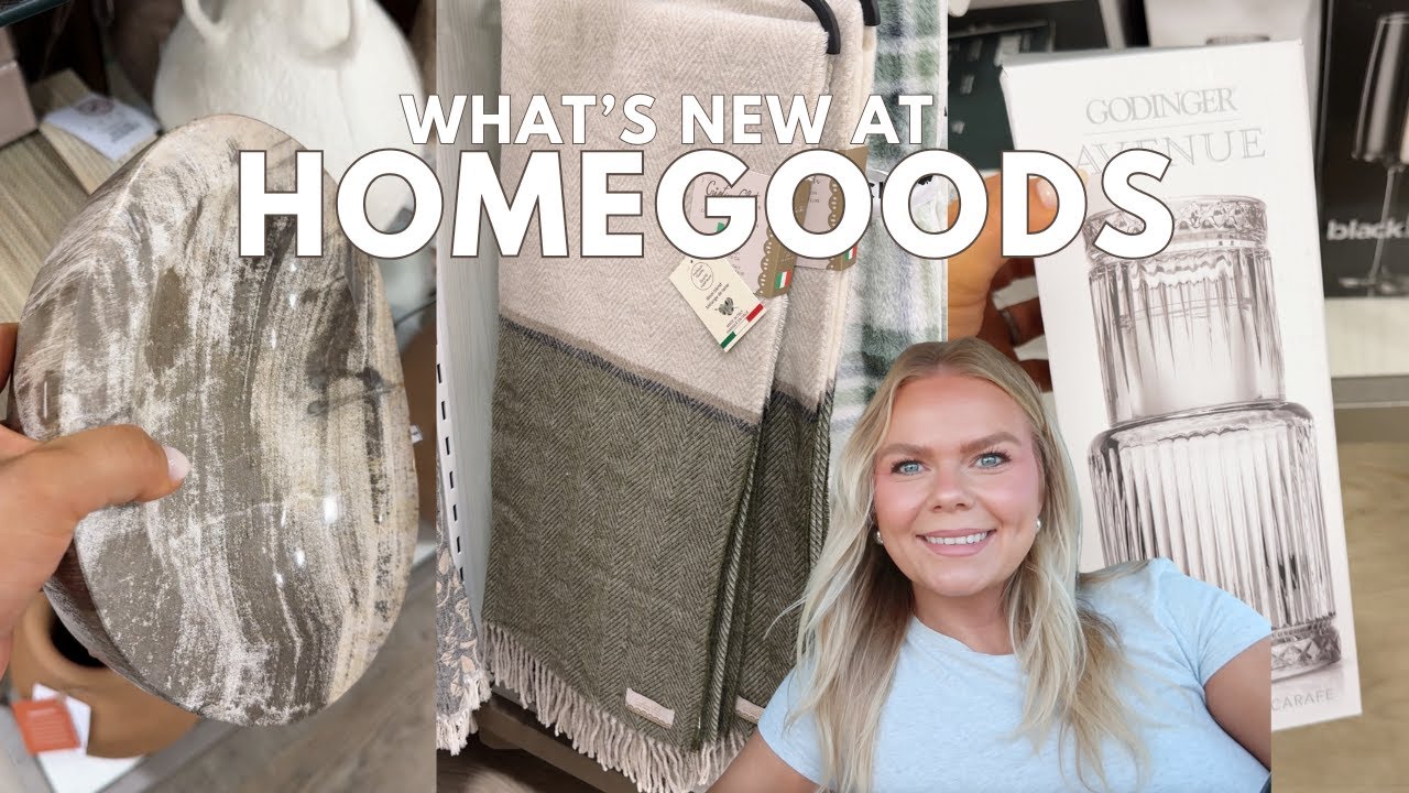 COZY HOMEGOODS FALL DECOR 2025 | HOMEGOODS SHOP WITH ME | Designer Look For Less
