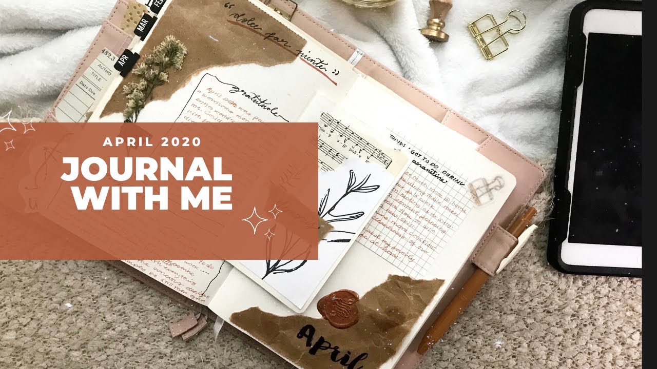 Journal with me l April 2020 l planningwithalo