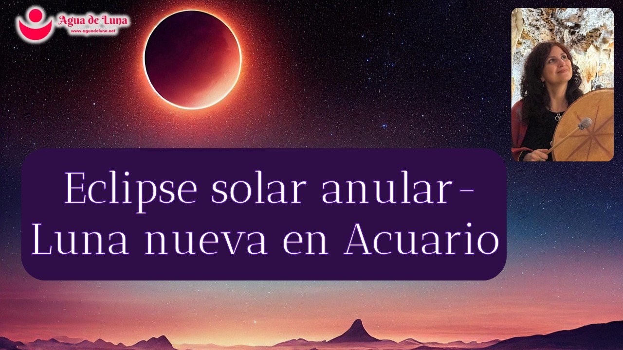 Eclipse solar anular en acuario 17/02/2026
