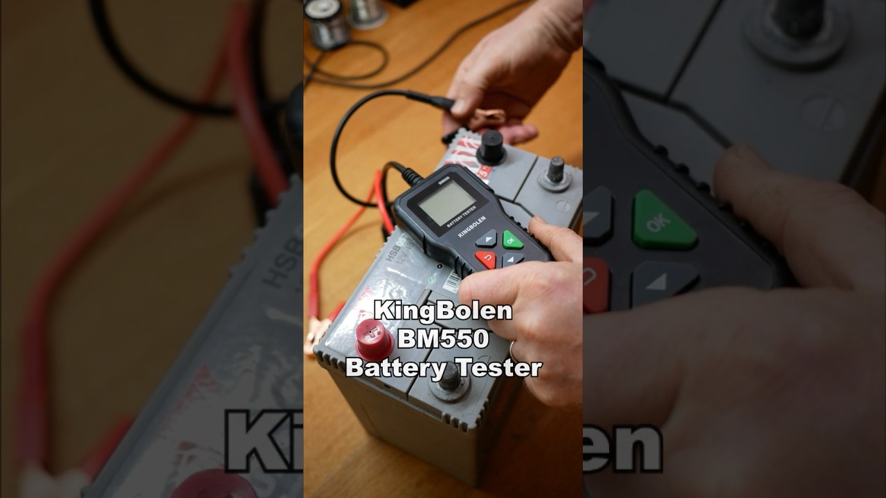 Тестер аккумуляторов Kingbolen BM550 #shorts #mechanic #kingbolen