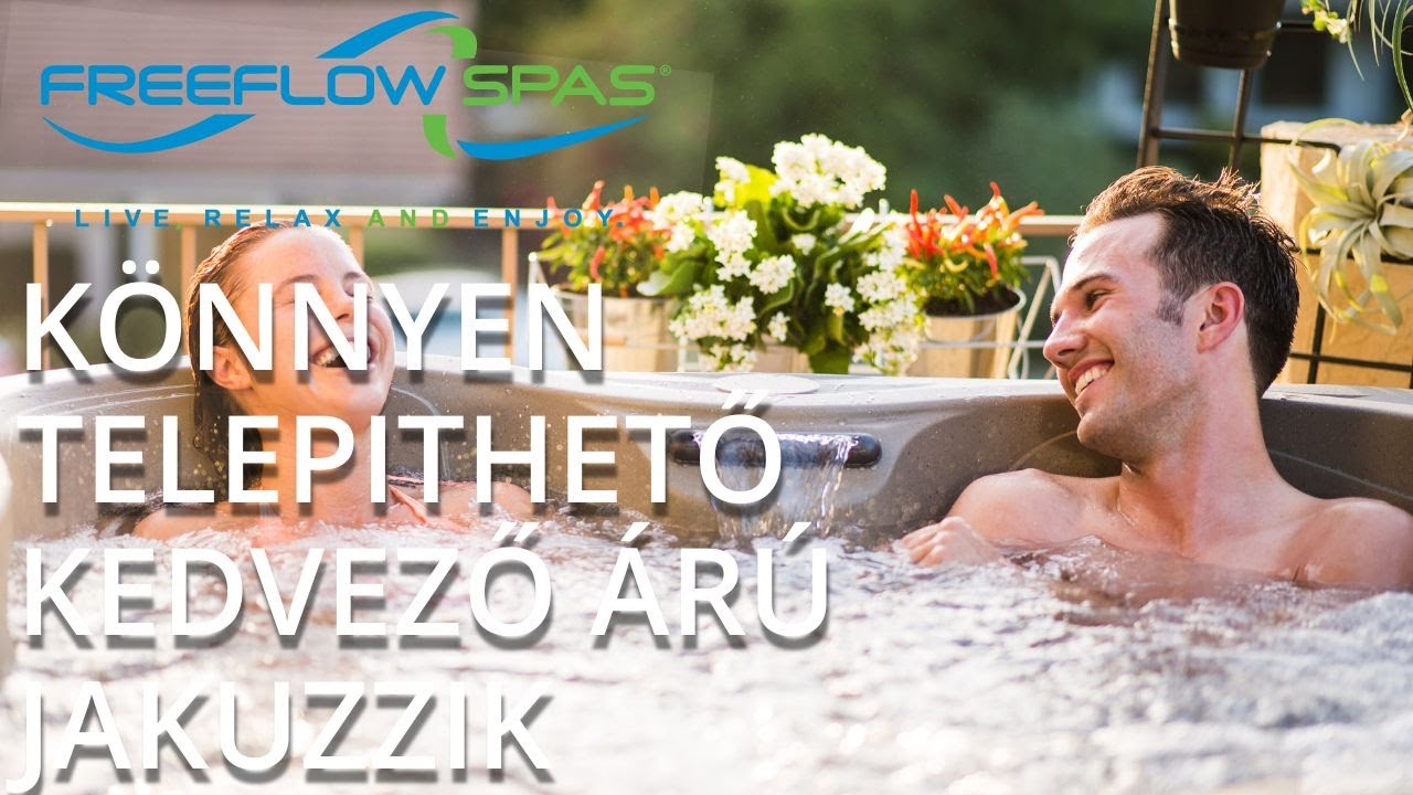 Freeflow jakuzzik - az elérhető luxus