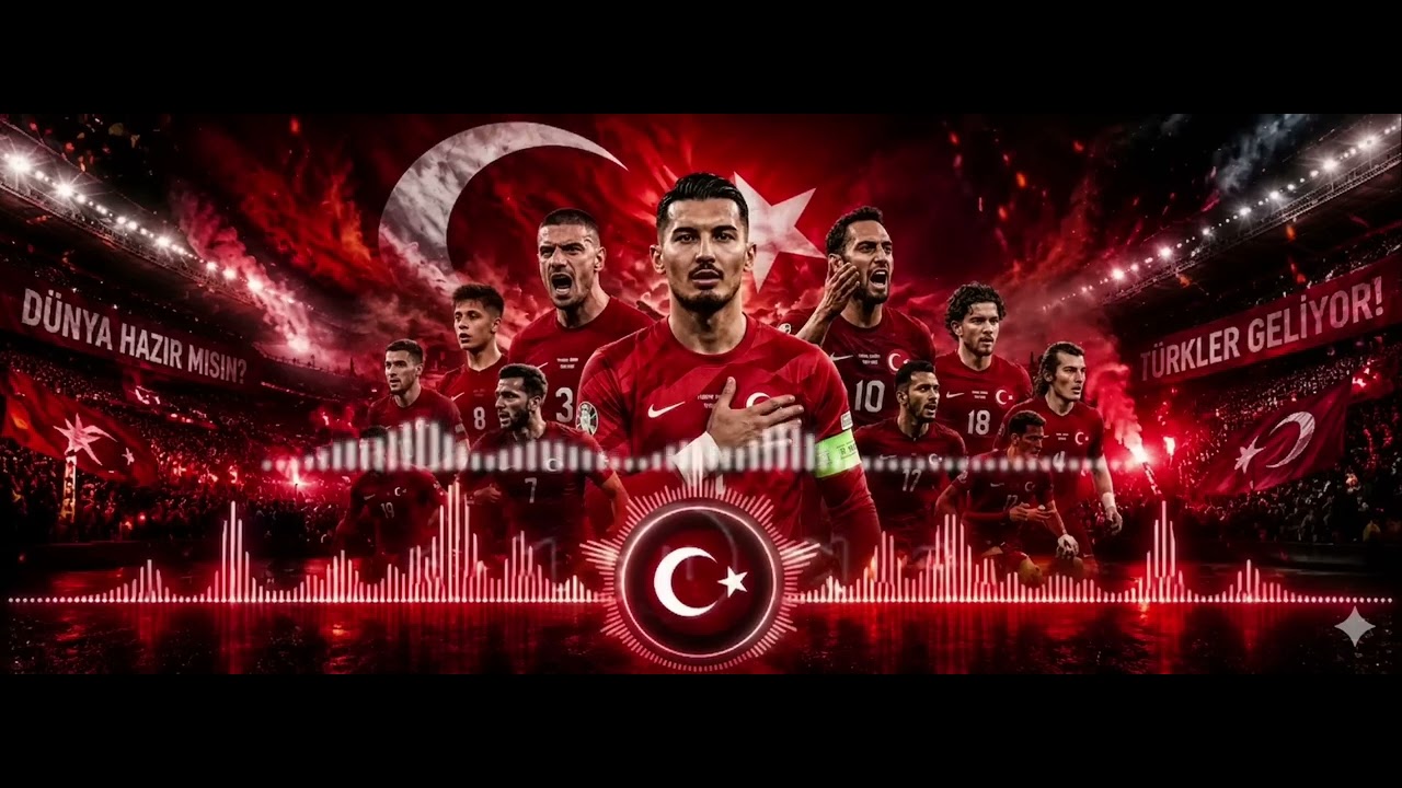 T&uuml;rkiye 2026 World Cup Song 🏆  &Ccedil;alhanoğlu &Ccedil;alhanoğlu 🎶