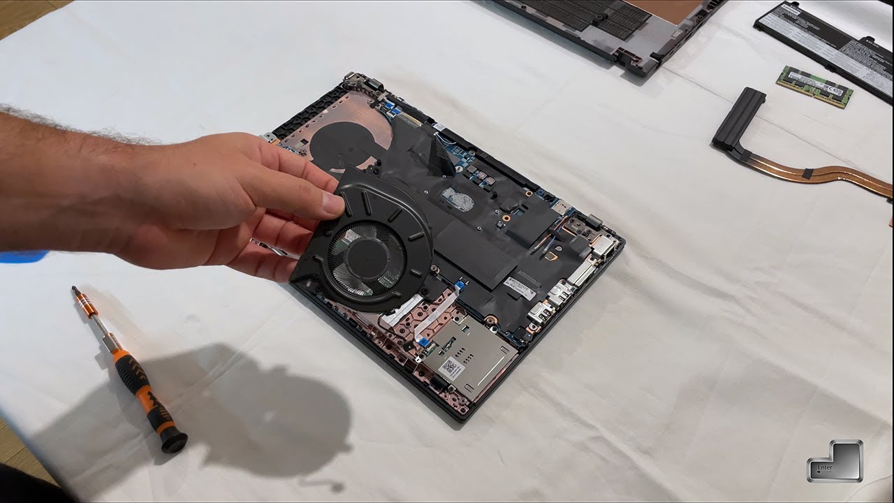 Lenovo Thinkpad L14 Gen4 Disassembly video 4K, RAM & SSD Upgrade