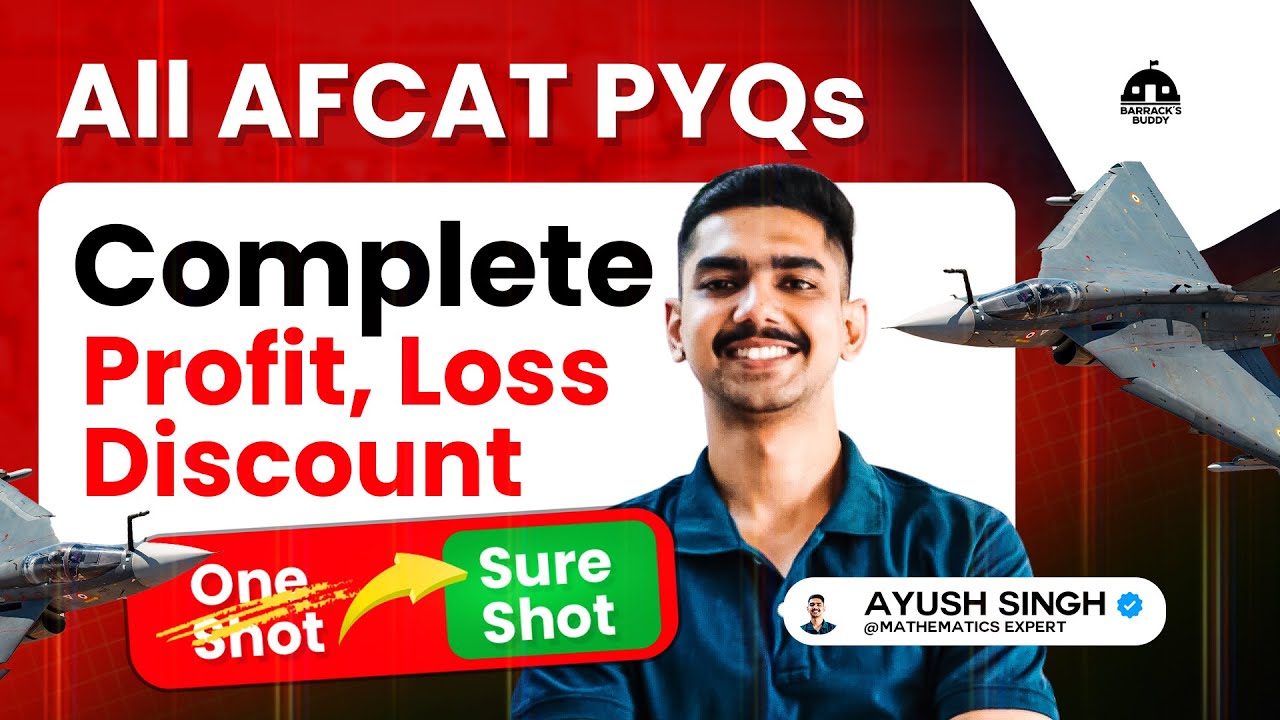 Complete Profit Loss and Discount in One Shot | AFCAT 1 2026