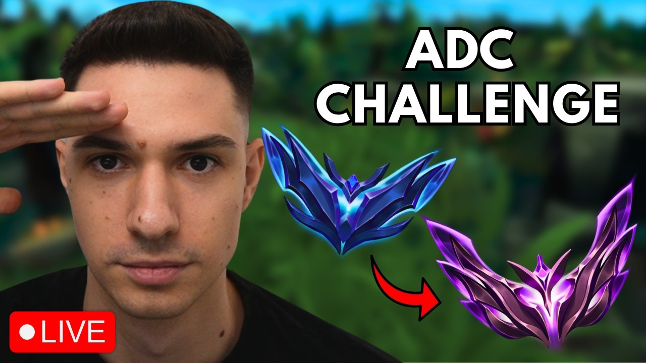 🔴 [LIVE] ULTIMA ZI DE JUCAT ADC!    DIAMOND 2 123W-39L ZIUA 12