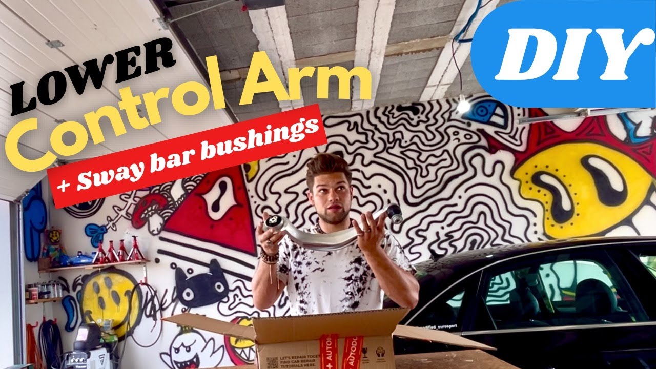 Audi A4 B8 Suspension Upgrade &ndash; Sway Bar Bushings & Control Arm DIY