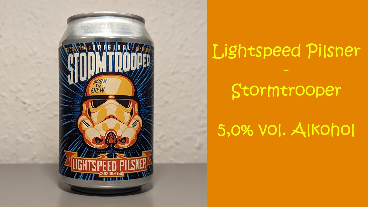 Stormtrooper Lightspeed Pilsner - Verkostungsvideo