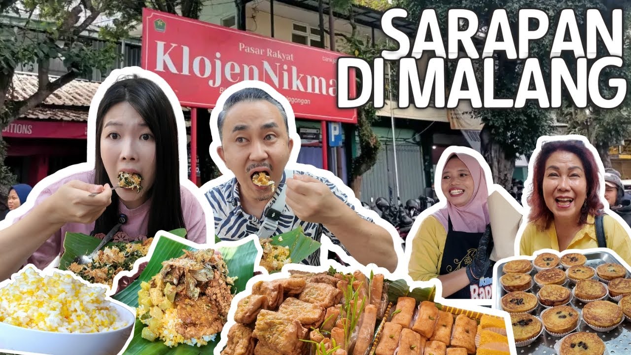 HARI KE-3 DI MALANG! SARAPAN MURAH &  EXPLORE KULINER DI PASAR KLOJEN 