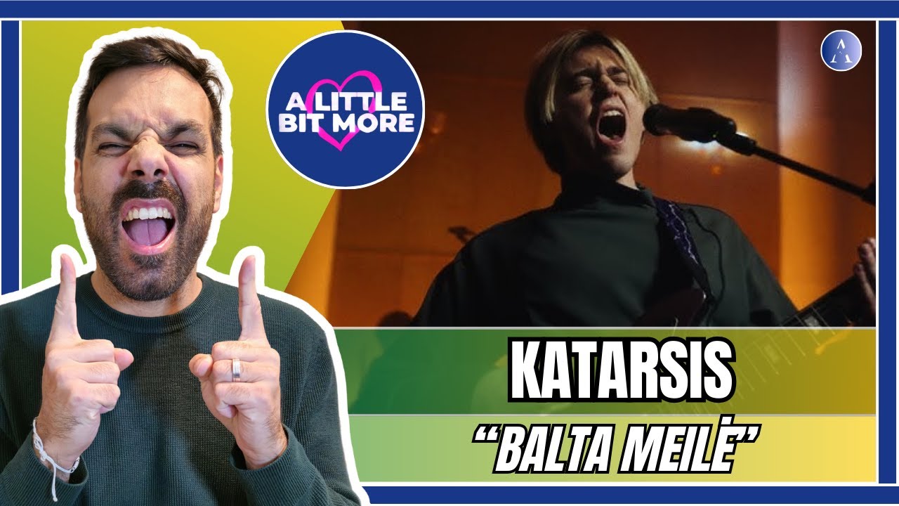 KATARSIS 🇱🇹 Balta Meilė (Lemon Joy Cover) | Lithuania | REACTION #EurovisionALBM