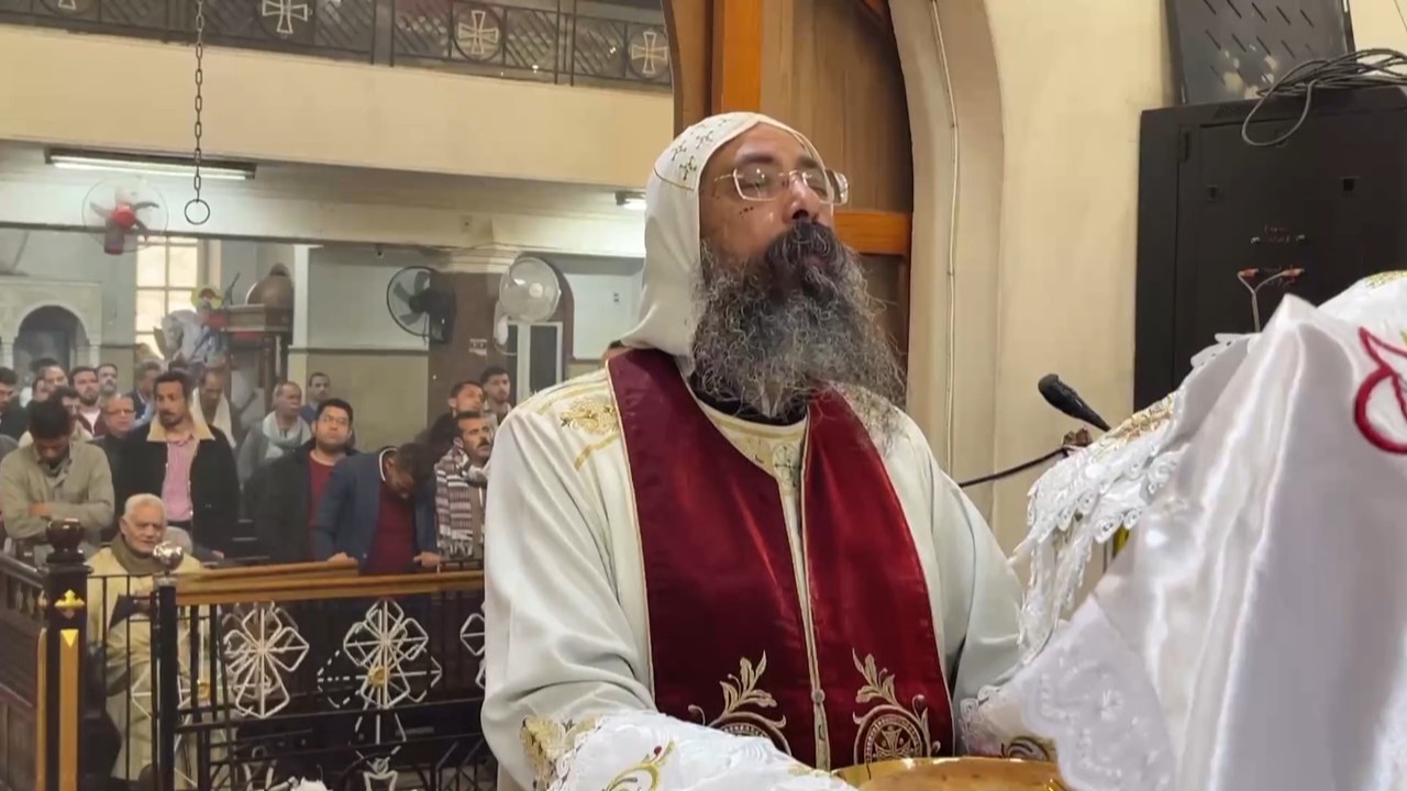 قداس الصوم الكبير نيافة الانبا زوسيما اسقف واطفيح
