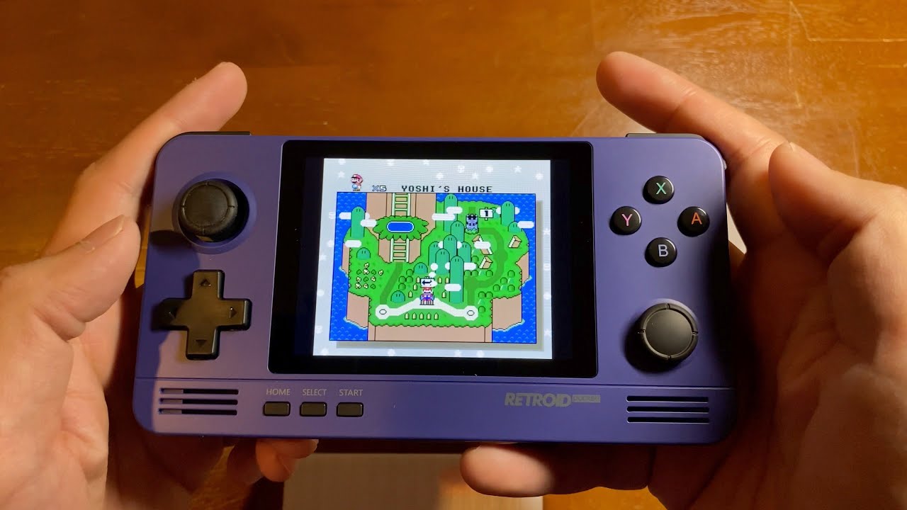 Retroid Pocket 2 - Handheld Retro Gaming System - Silent Unboxing and Gameplay