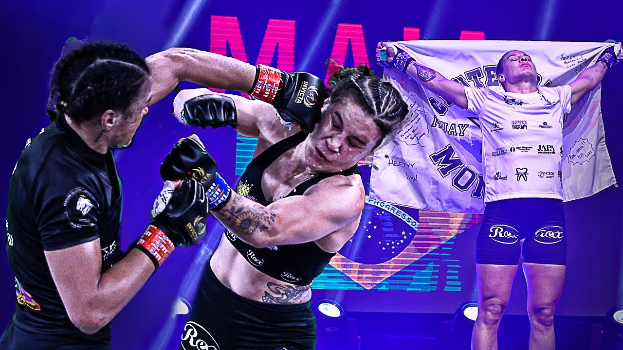 Jennifer Maia Battles Talita Bernardo For the Bantamweight Title!  - Full Fight