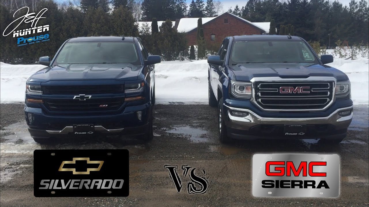 В чем разница между GMC Sierra и Chevrolet Silverado?