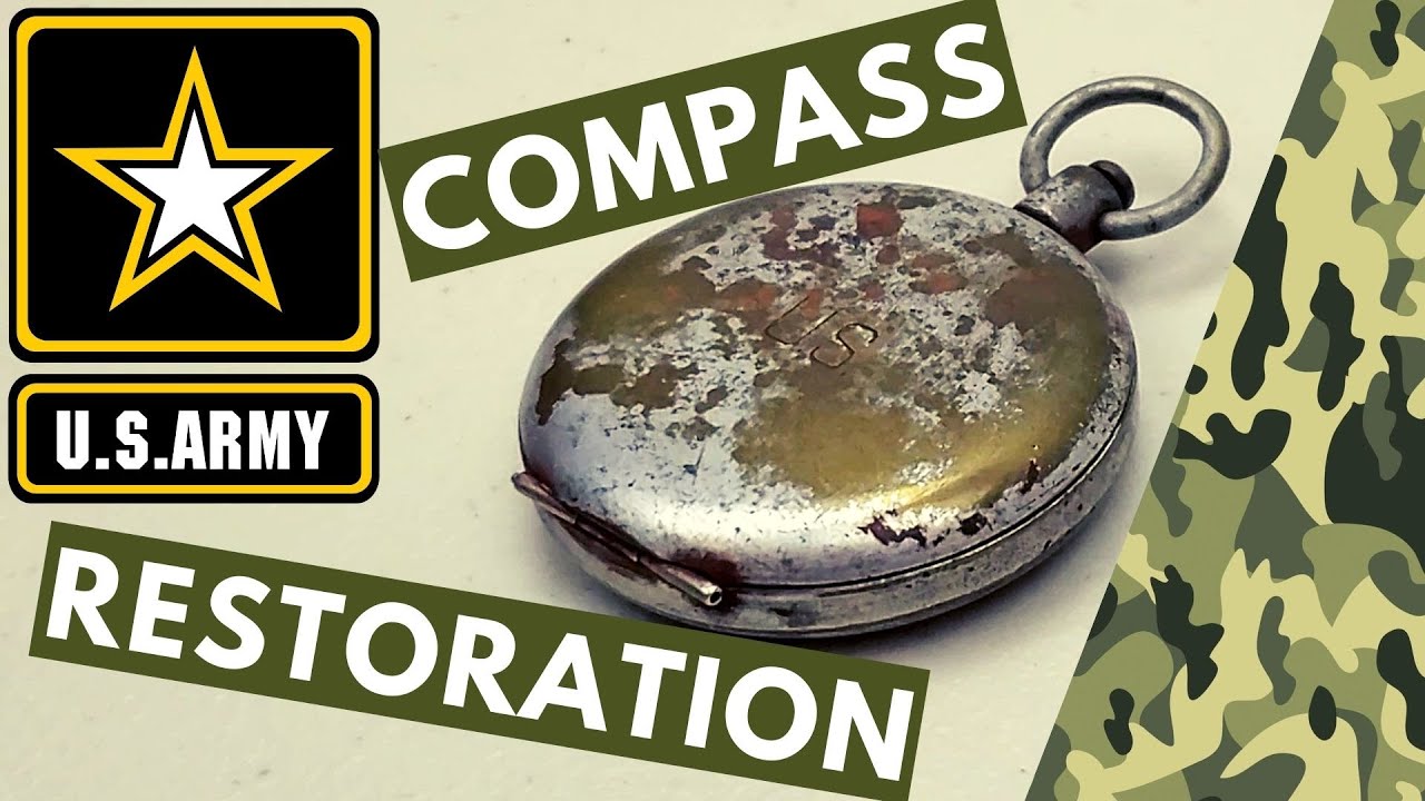 Restoration U.S. Army Compass from WW2
