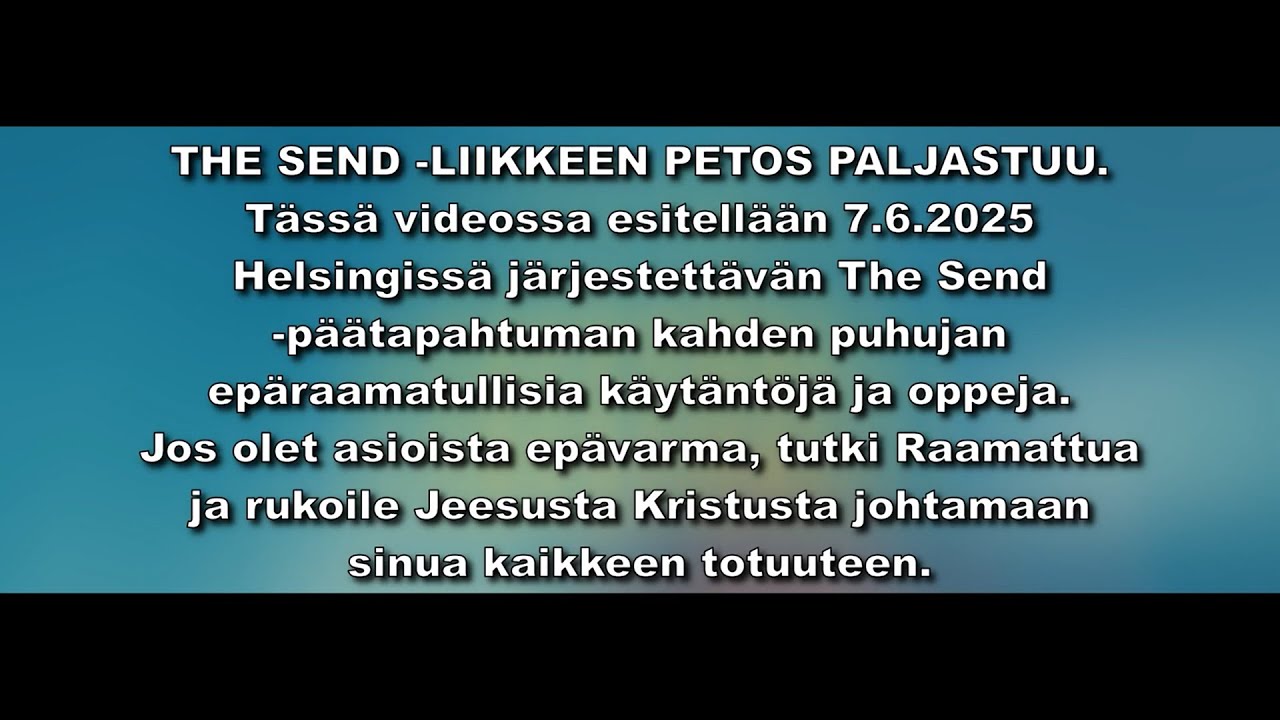 The Send -liikkeen petos paljastuu