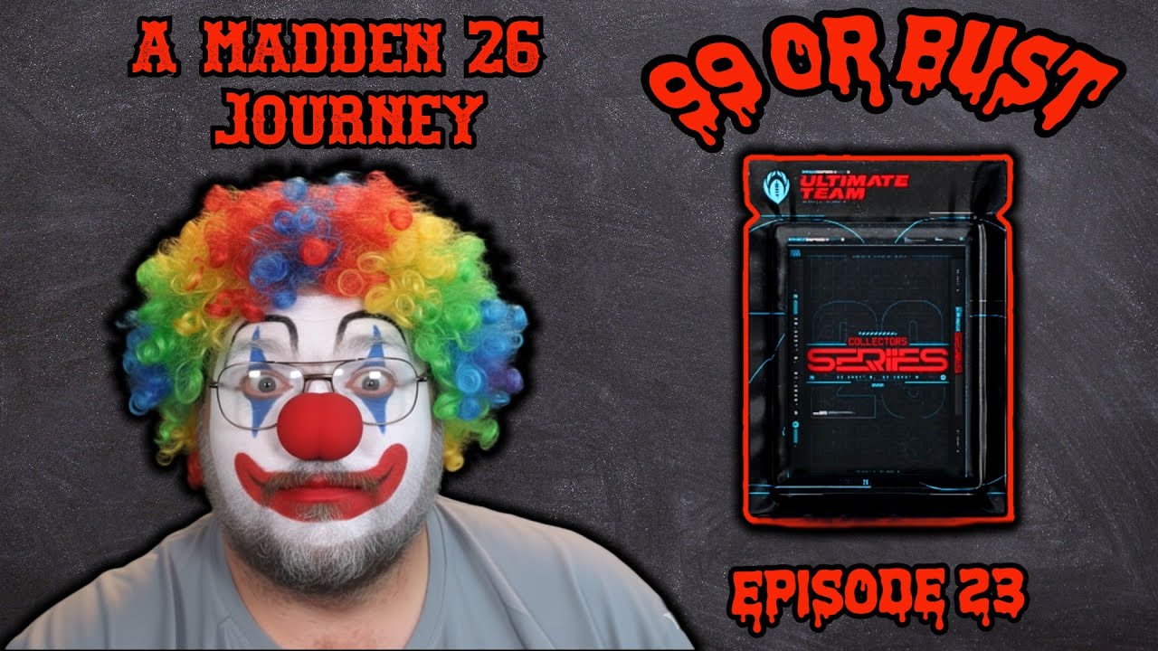Я купил специальное предложение Collector Series Retro, как клоун / 99 или РАЗБИЛ Madden Journey ...