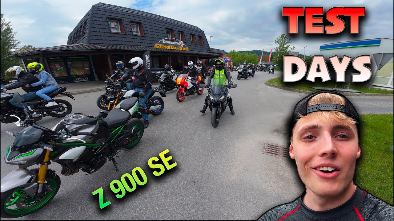 TEST DAYS NAŠEJ PREDAJNE | PRVÁ JAZDA NA NOVEJ Z900 SE