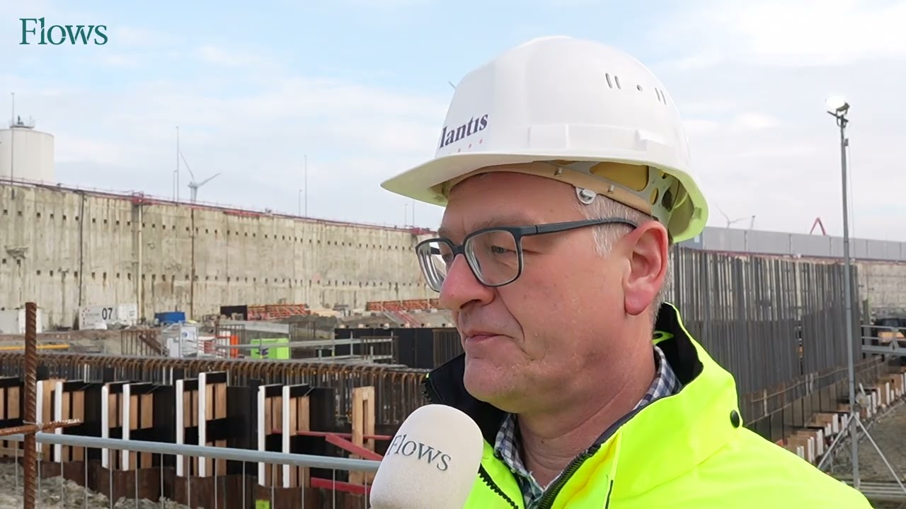 Bezoek aan de grootste en breedste bouwput van de Oosterweelwerken in Antwerpen