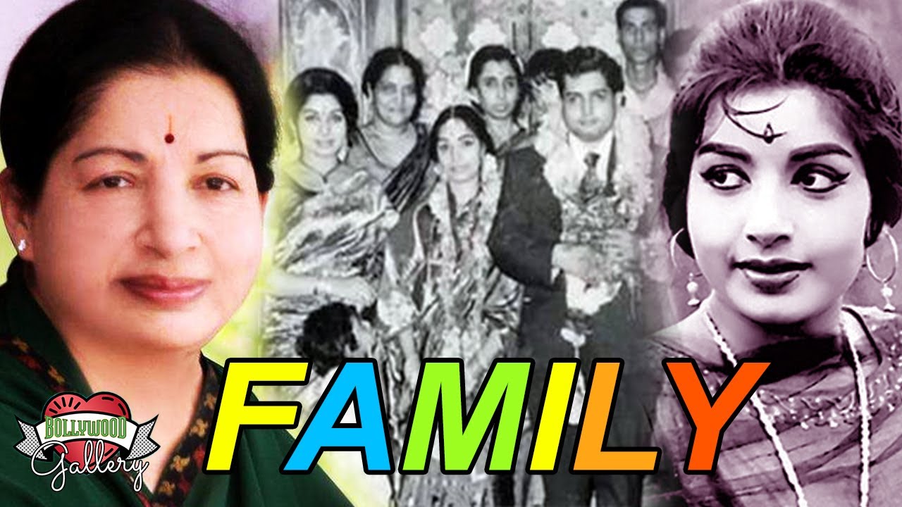 Jayalalithaa Family With Parents, Brother, Sister, Partner, Career, Death & Biography