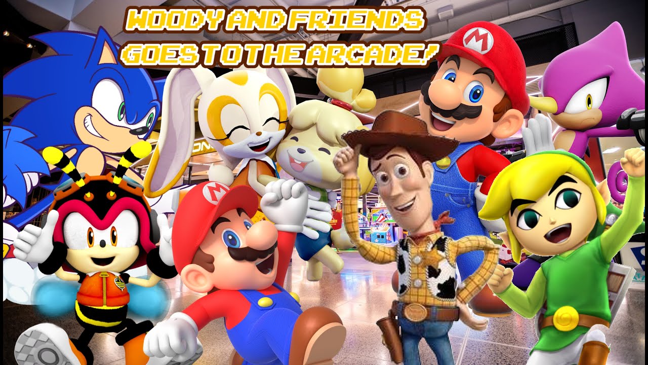 BMF100 Plush Movie: Woody and Friends Goes to the Arcade!