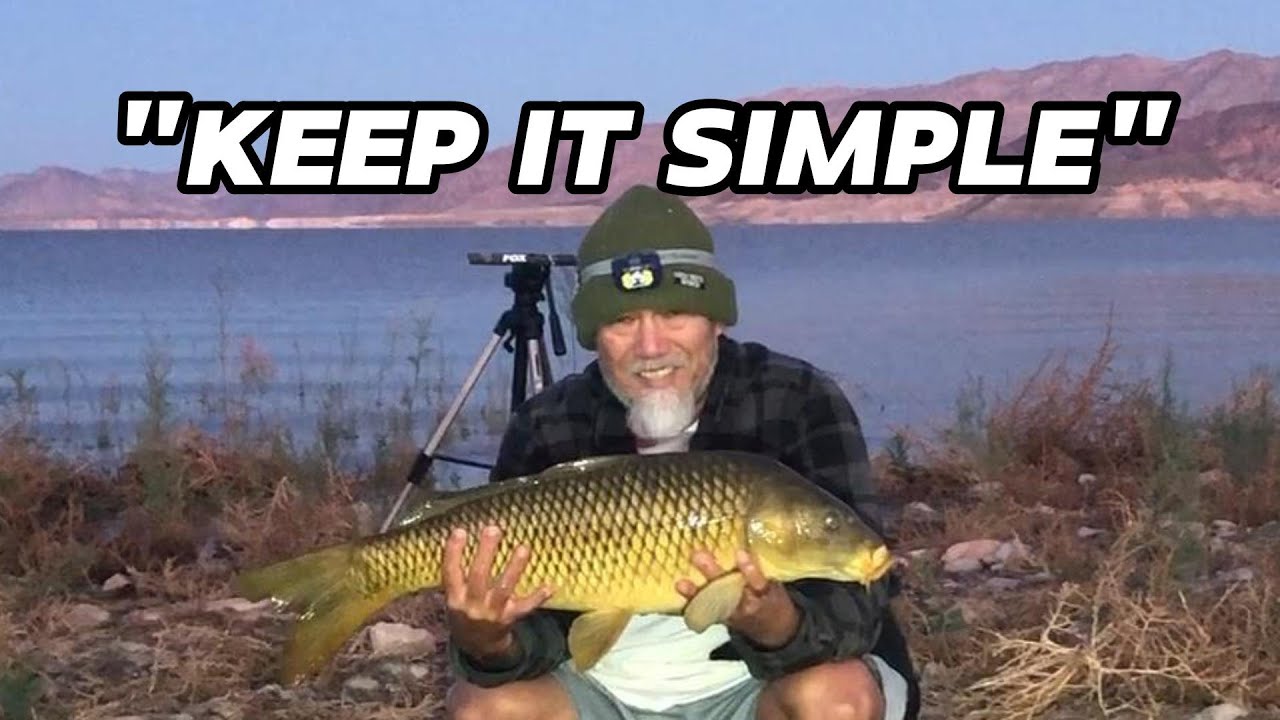 Simple Pack Bait and Corn Carp Fishing Nevada