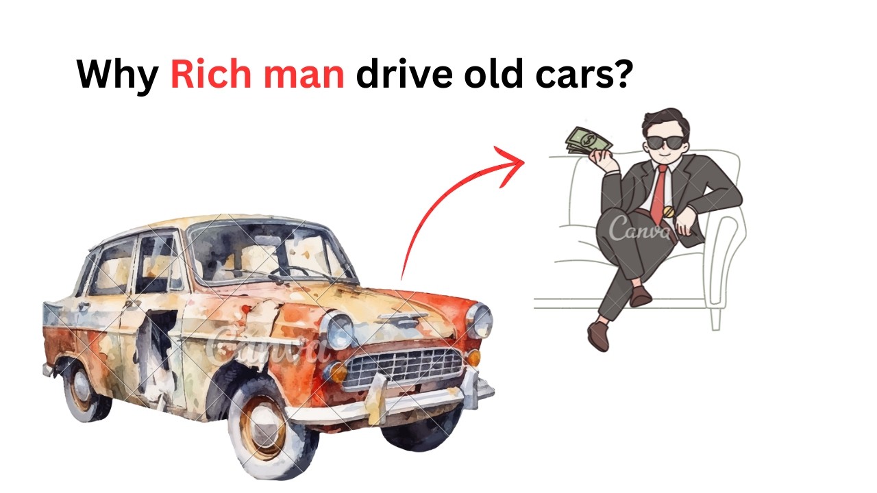 why rich people drive old cars?