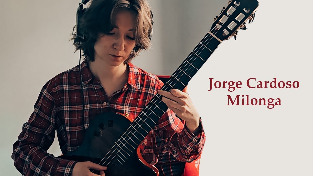Romantic Guitar Instrumental | Fingerstyle 'Milonga (Tango)' by Cardoso | Cordoba Stage Nylon Guitar