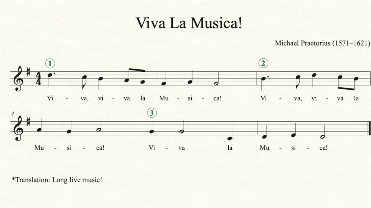 Viva la Musica Rounds