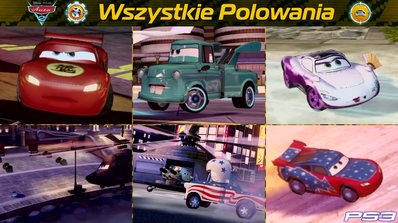 Auta 2 PS3 | Tryb Dowolny #15 - Wszystkie Polowania