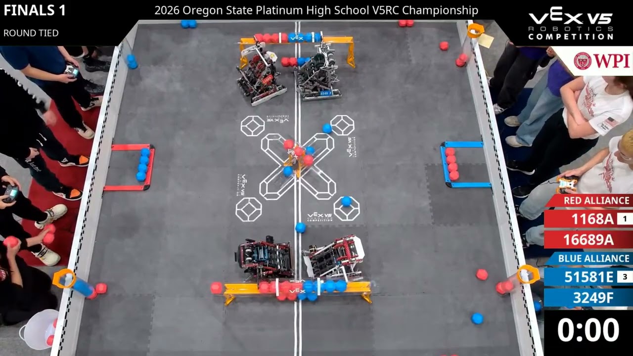 Oregon Regionals : Division 1 - Final #1-1 - 1764P & 1764V vs 56S & 20005Z - Auton + Driver
