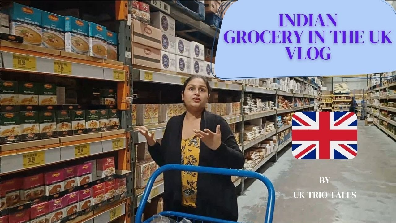 Exploring an Authentic Indian Grocery Store in Cardiff! 🛒 | #globalfood #groceryshopping #uk