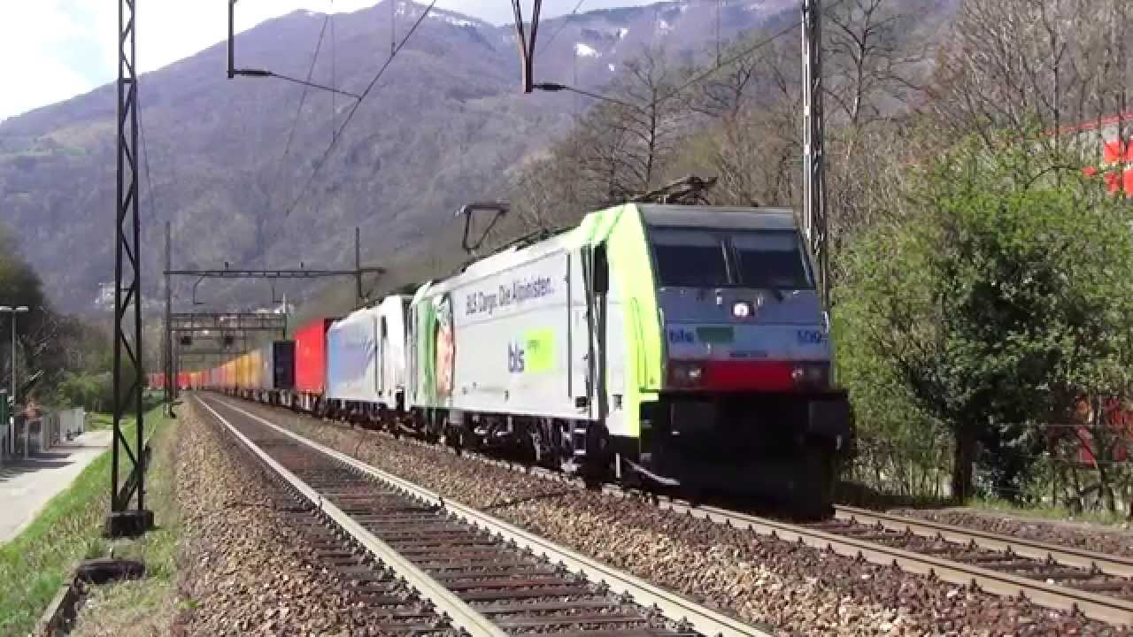 BLS Cargo Re 486 509 Makro in Mezzovico