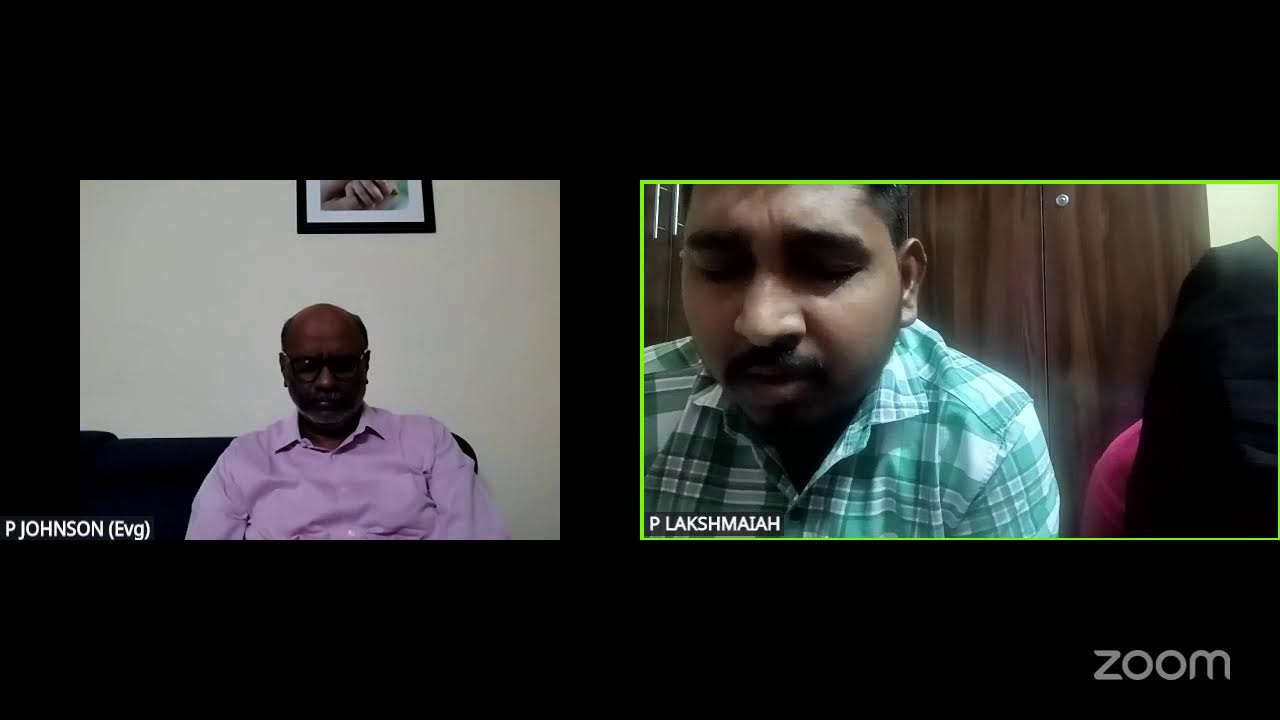 Zoom Meeting invitation - Bible Reading
