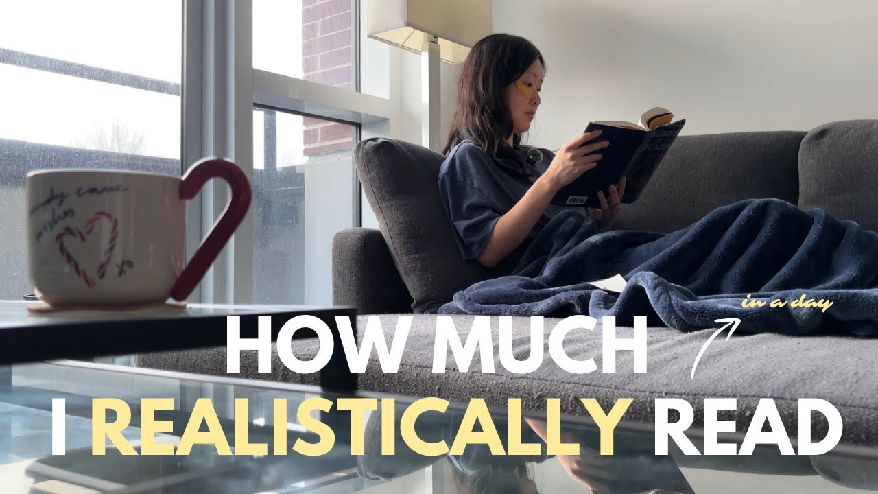 how much i realistically read in a day 🕗📚✨| bookmas day 5