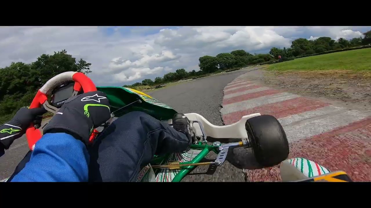 TKC round 3 , Pallas karting Galway, Senior Rotax Max 180 finals.