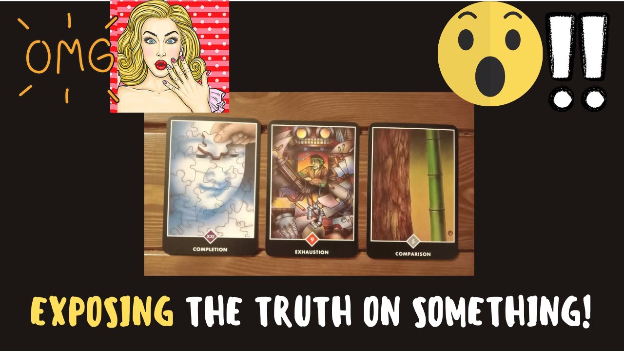 Exposing the truth on something! 😮 💥⚡️ 🌥 🌈 🌻 | Pick a card