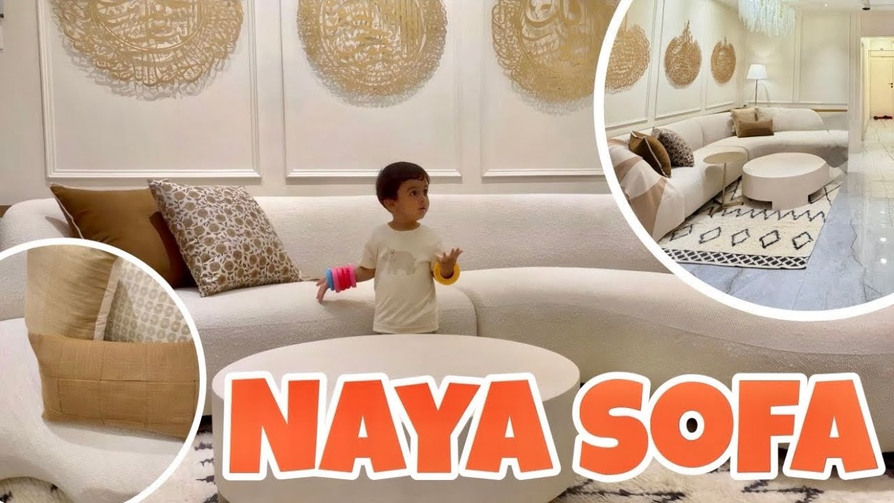 Living Room New Look Kaisa Laga🤷‍♂️ | GIVEAWAY 😍| Shoaib Ibrahim| Vlog