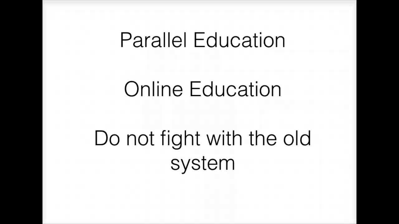 Closing the gap by parallel education