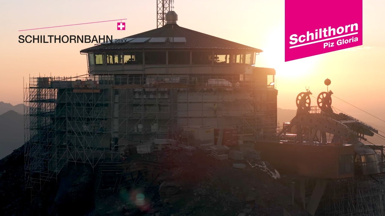 SCHILTHORNBAHN 20XX -  Fassade & Terrasse Piz Gloria