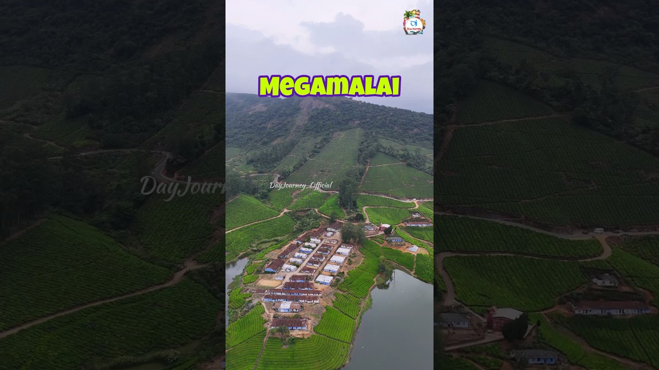 💢மேகமலை😱😱😱 - தேனி❤️ #megamalai #theni #dayjourney_official #shorts