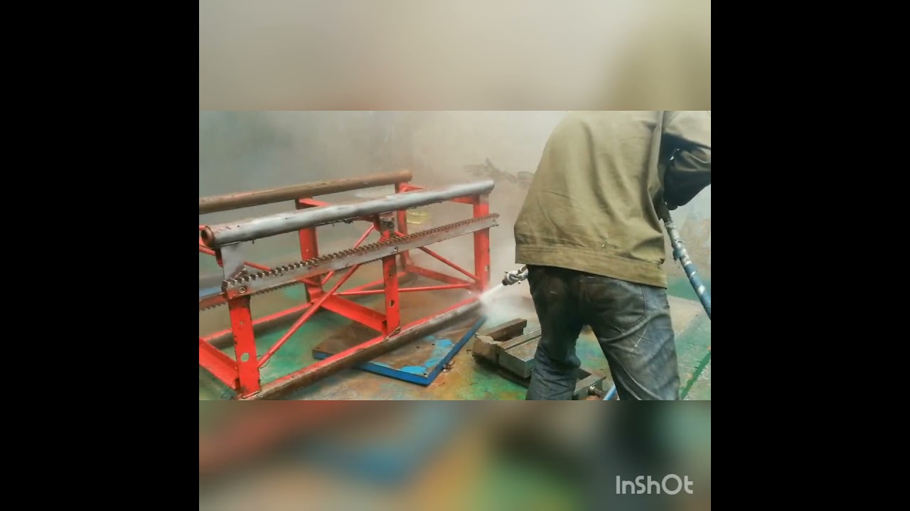 Aparat sablare cu apa/nisip  industrial 500 Bar